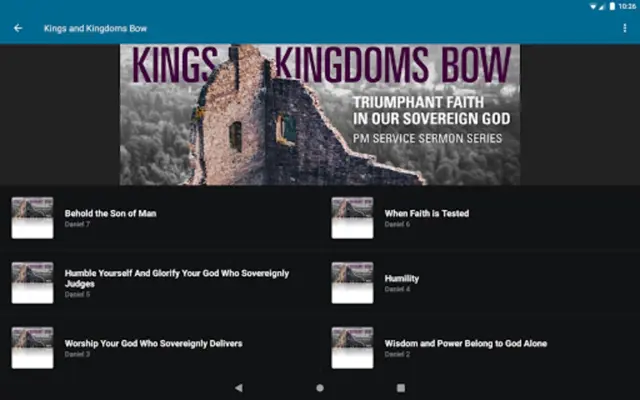 Exalting Christ Ministries android App screenshot 4