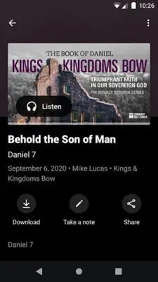 Exalting Christ Ministries android App screenshot 6